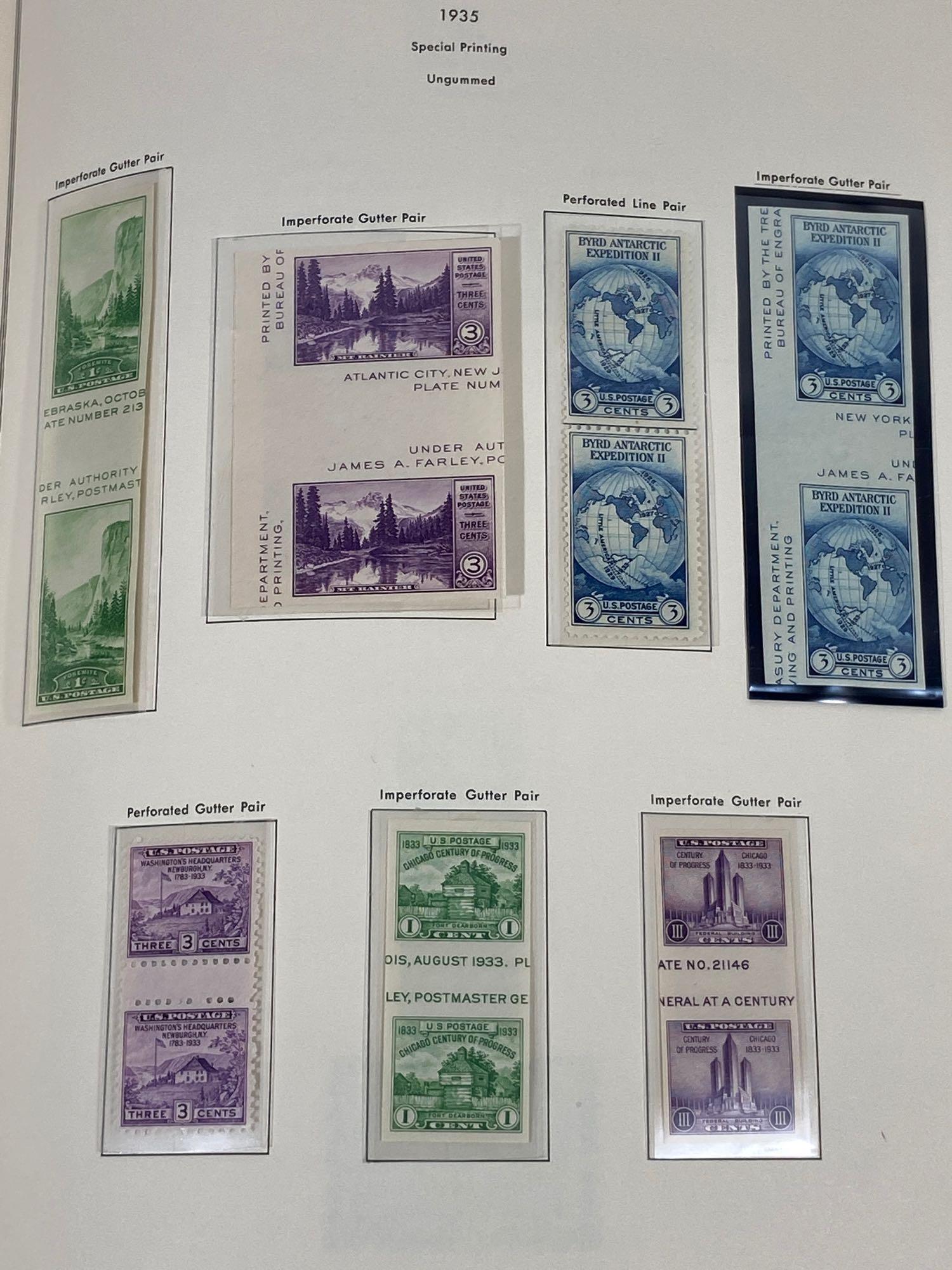 Album of Antique & Vintage United States Postage Stamps & Stamp Sheets