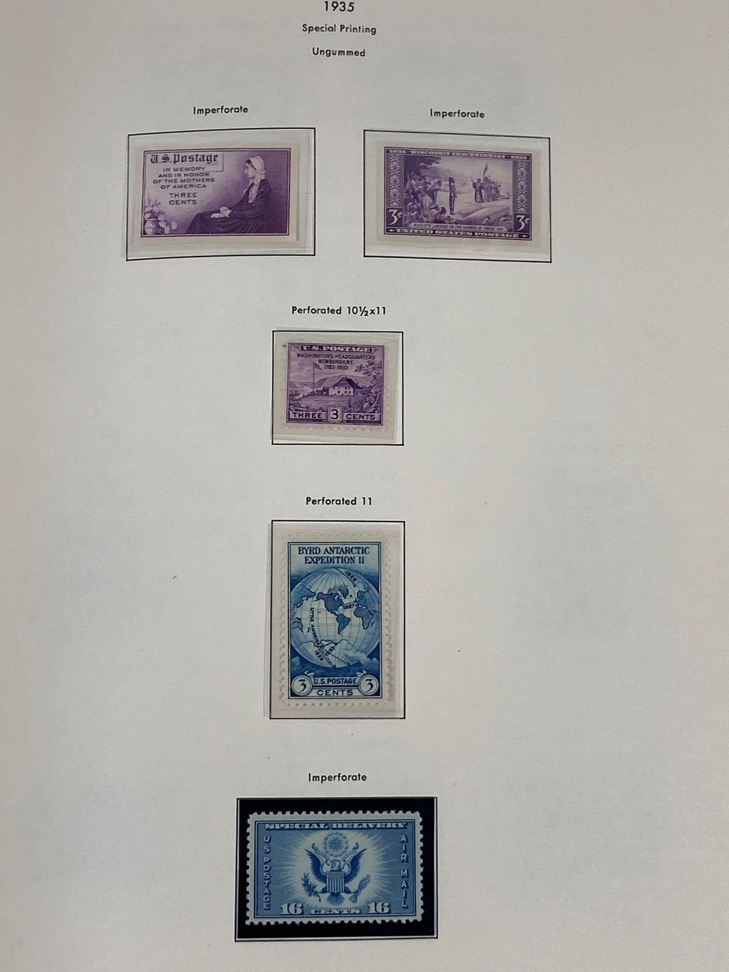 Album of Antique & Vintage United States Postage Stamps & Stamp Sheets