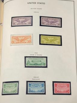 Album of Antique & Vintage United States Postage Stamps & Stamp Sheets