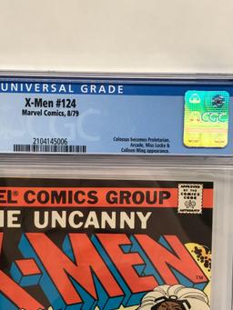 1979 Marvel X-Men #124 Comic CGC 9.4 Grade