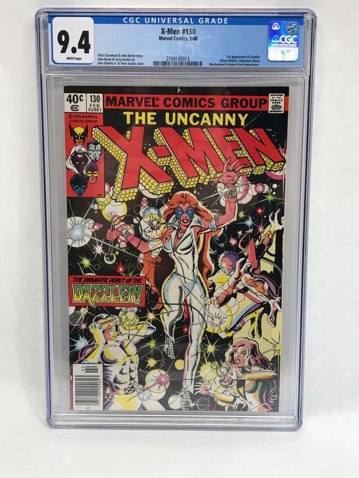 1980 Marvel X-Men #130 Comic CGC 9.4 Grade