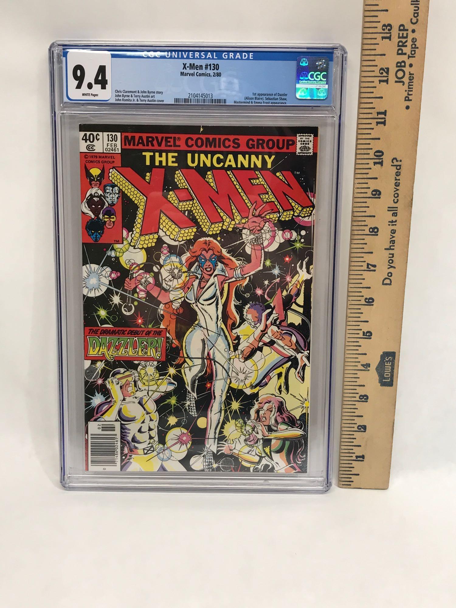 1980 Marvel X-Men #130 Comic CGC 9.4 Grade