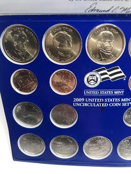 2009 2010 Denver Philadelphia Coin Set 4 Units