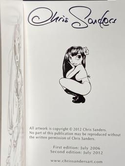 SIGNED Chris Sanders Sketchbook 1X