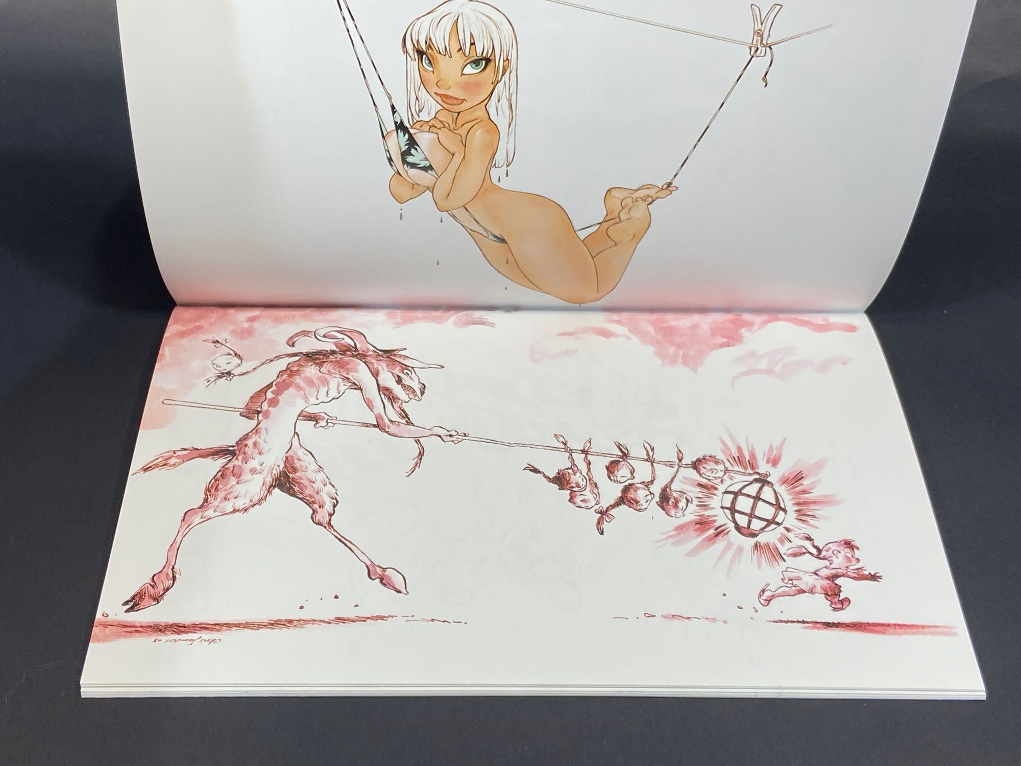 SIGNED Chris Sanders Sketchbook 1X