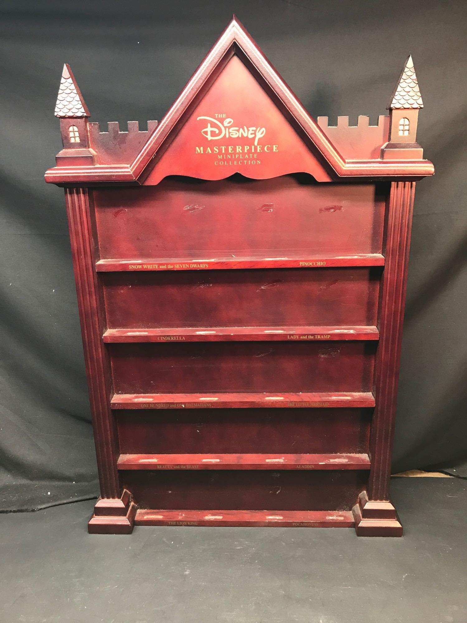 Disney Masterpiece Mini Plate Display