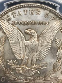 1886 PCGS MS63 Morgan Silver Dollar