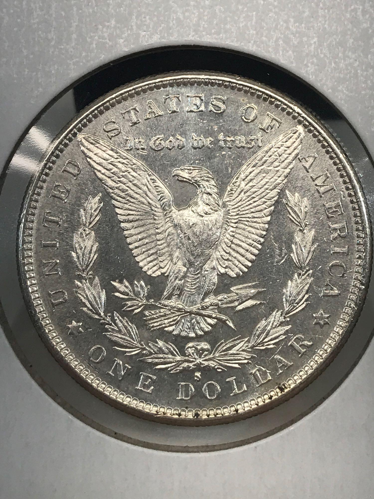 1881-S PL Uncirculated Morgan Silver Dollar