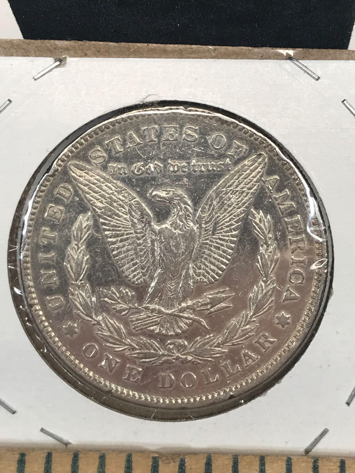 1878 7TF PL AU/BU Morgan Silver Dollar