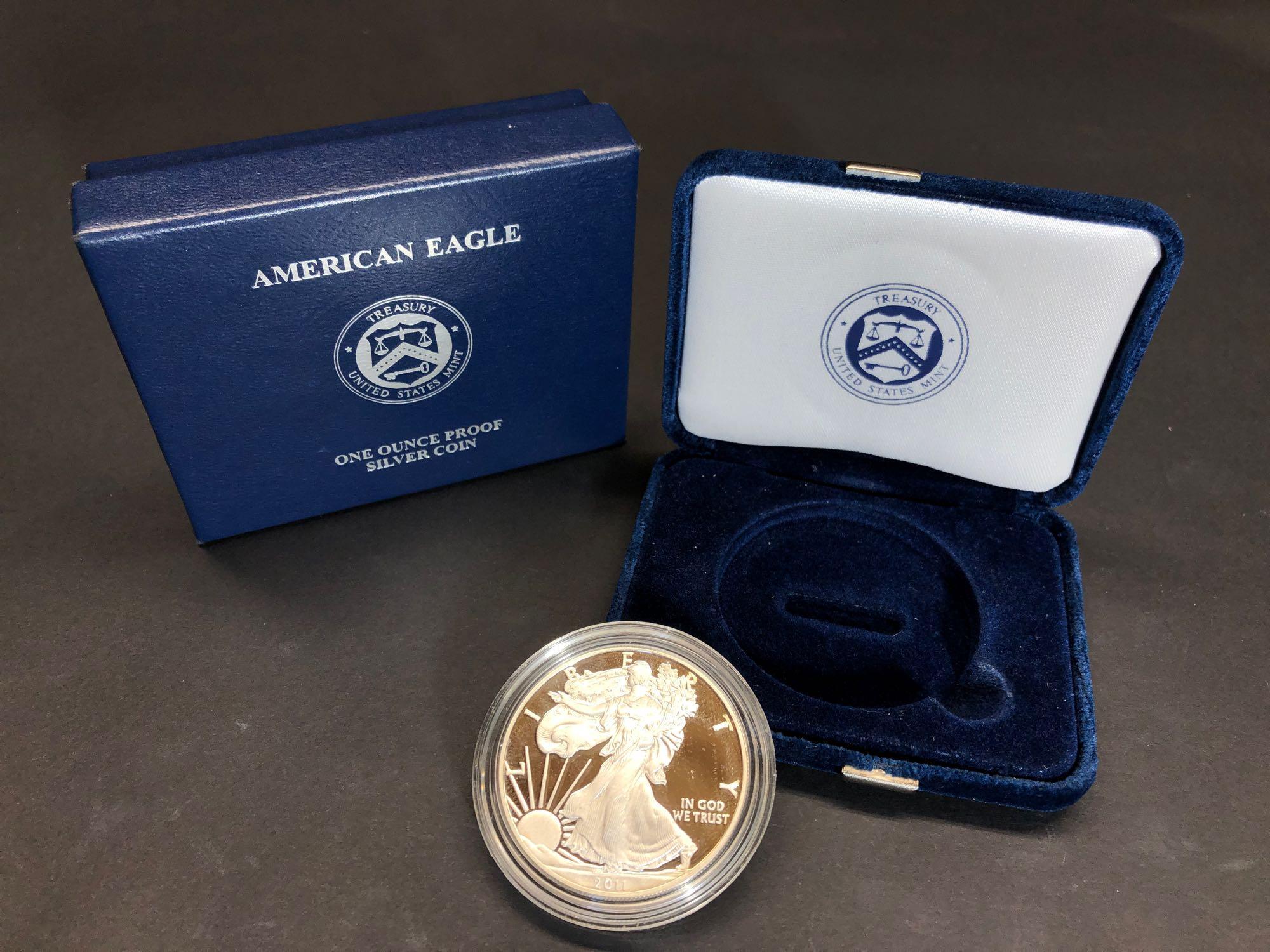 American Silver Eagle Proof 2011 In Original Box Mint