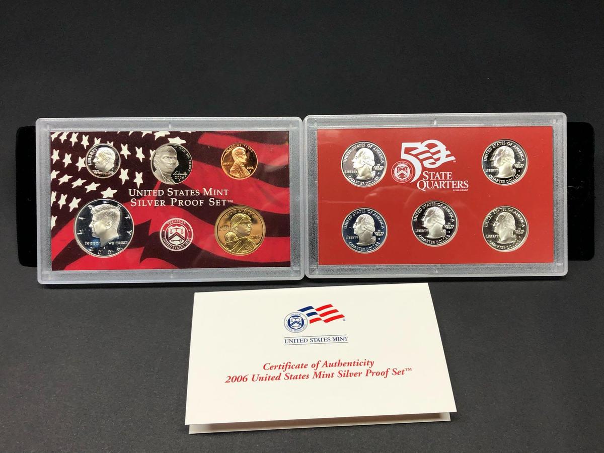 United States Mint Silver Proof Set 2006 Double Set