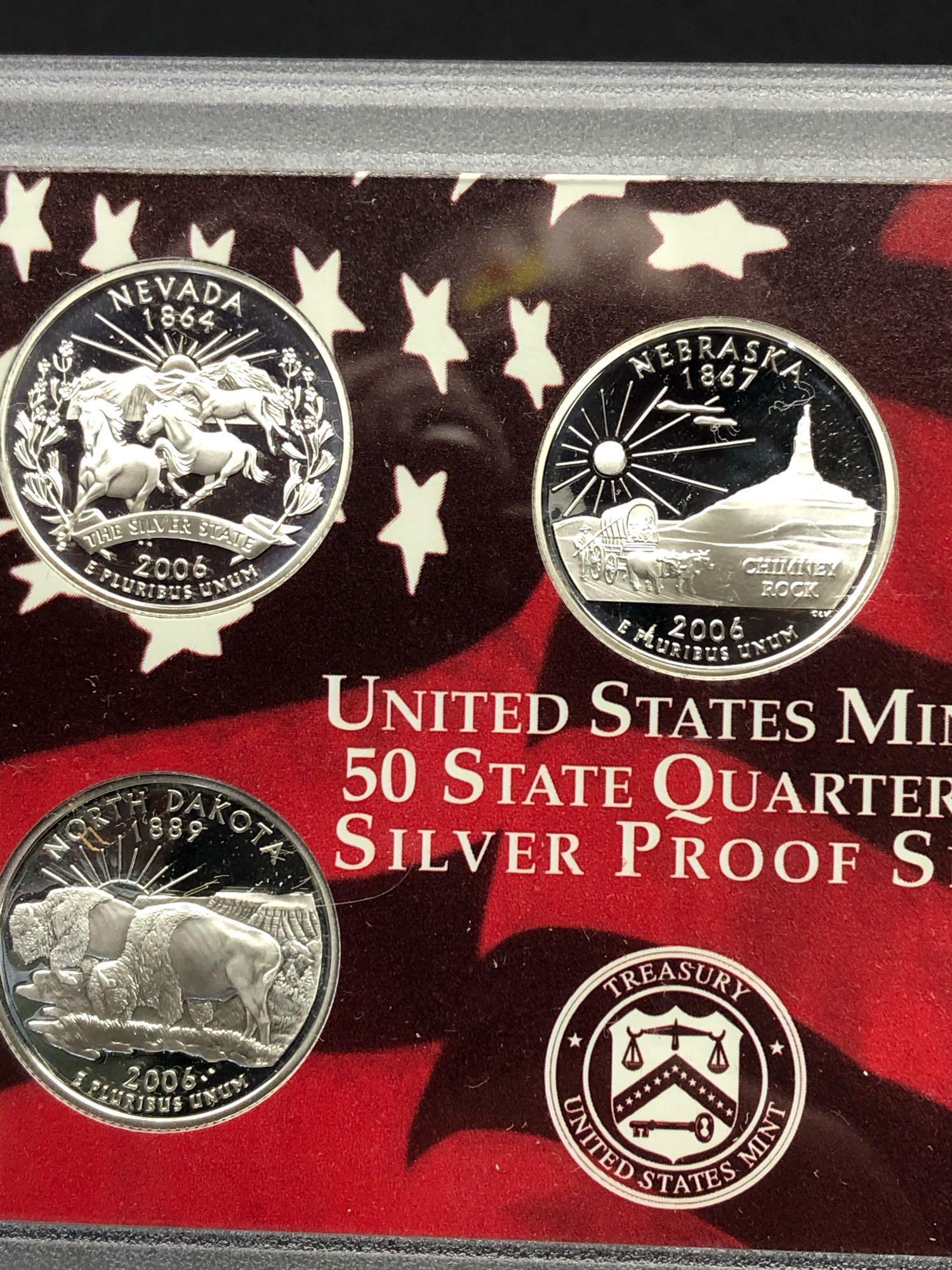 United States Mint Silver Proof Set 2006 Double Set