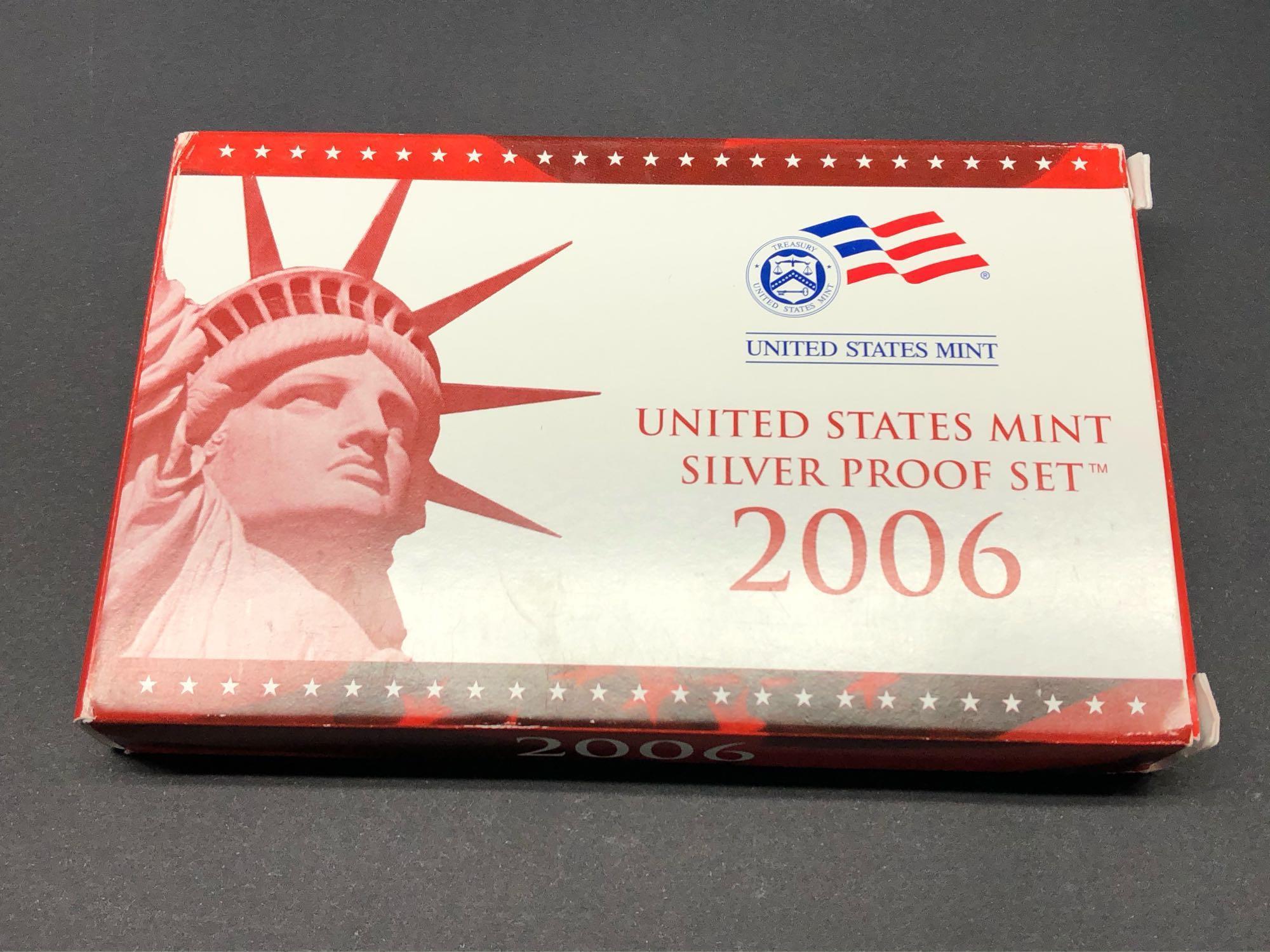 United States Mint Silver Proof Set 2006 Double Set