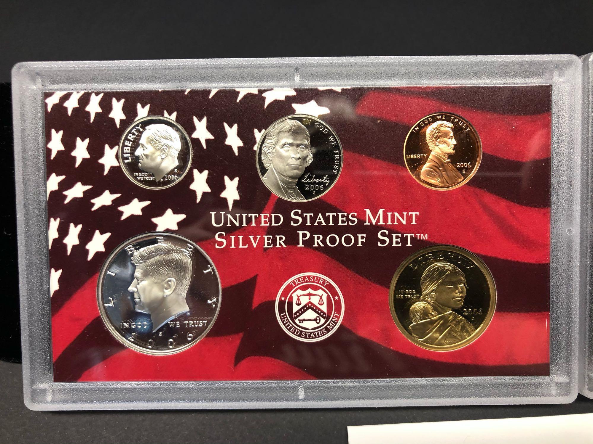 United States Mint Silver Proof Set 2006 Double Set