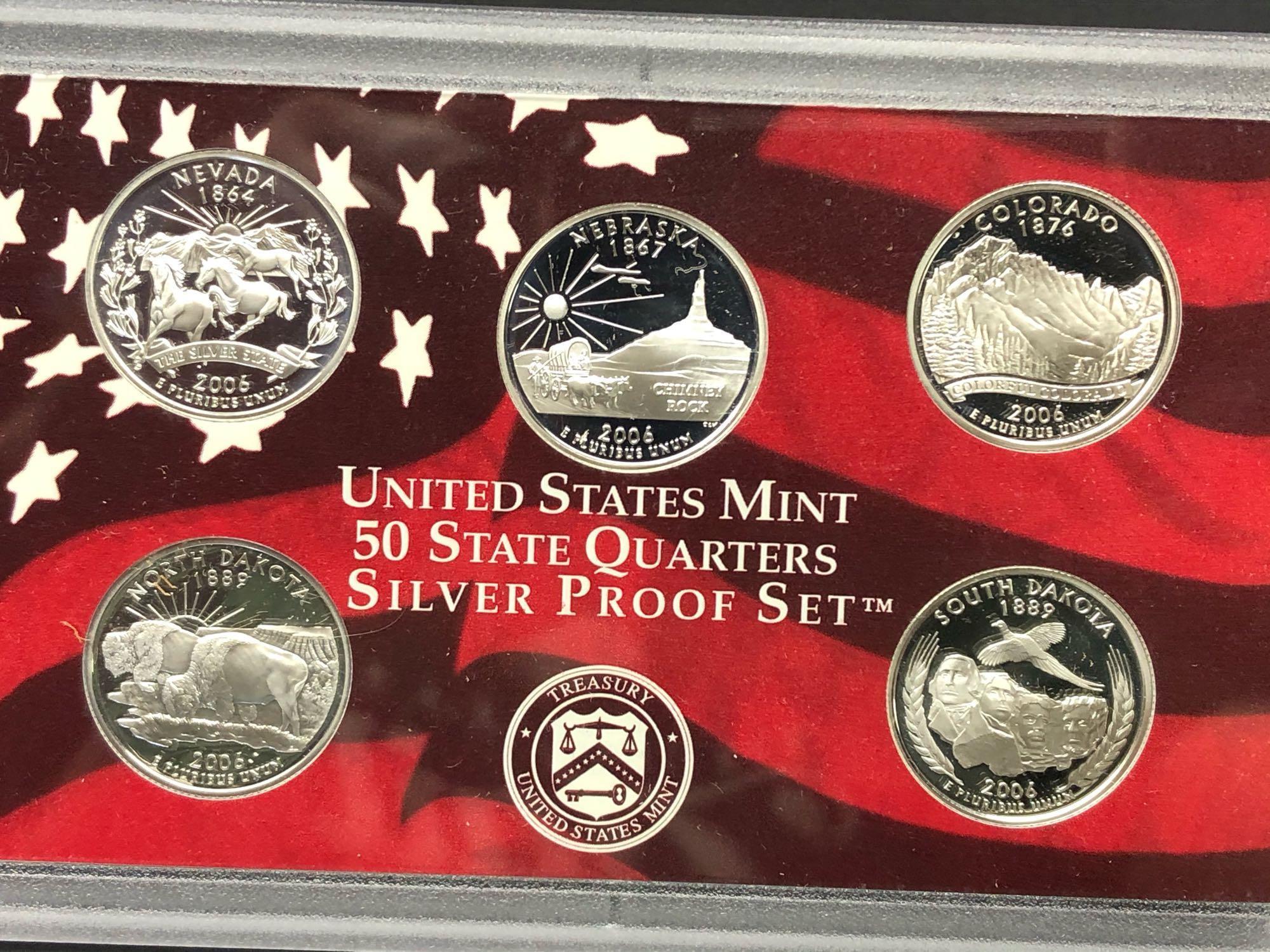 United States Mint Silver Proof Set 2006 Double Set