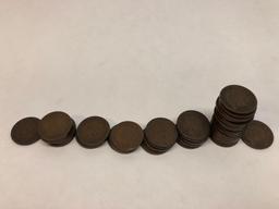 50 Indian Head Cents, 1881-1907