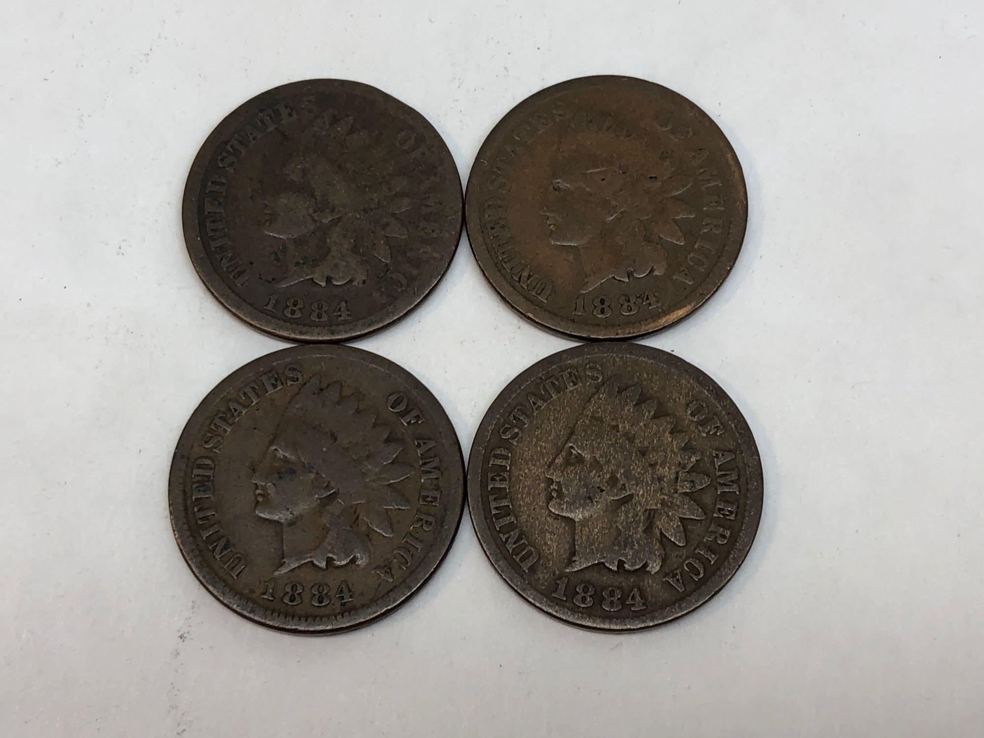 50 Indian Head Cents, 1881-1907