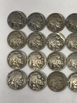 40 Buffalo Nickels