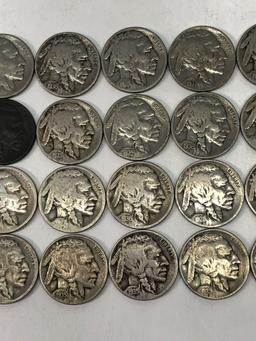 40 Buffalo Nickels