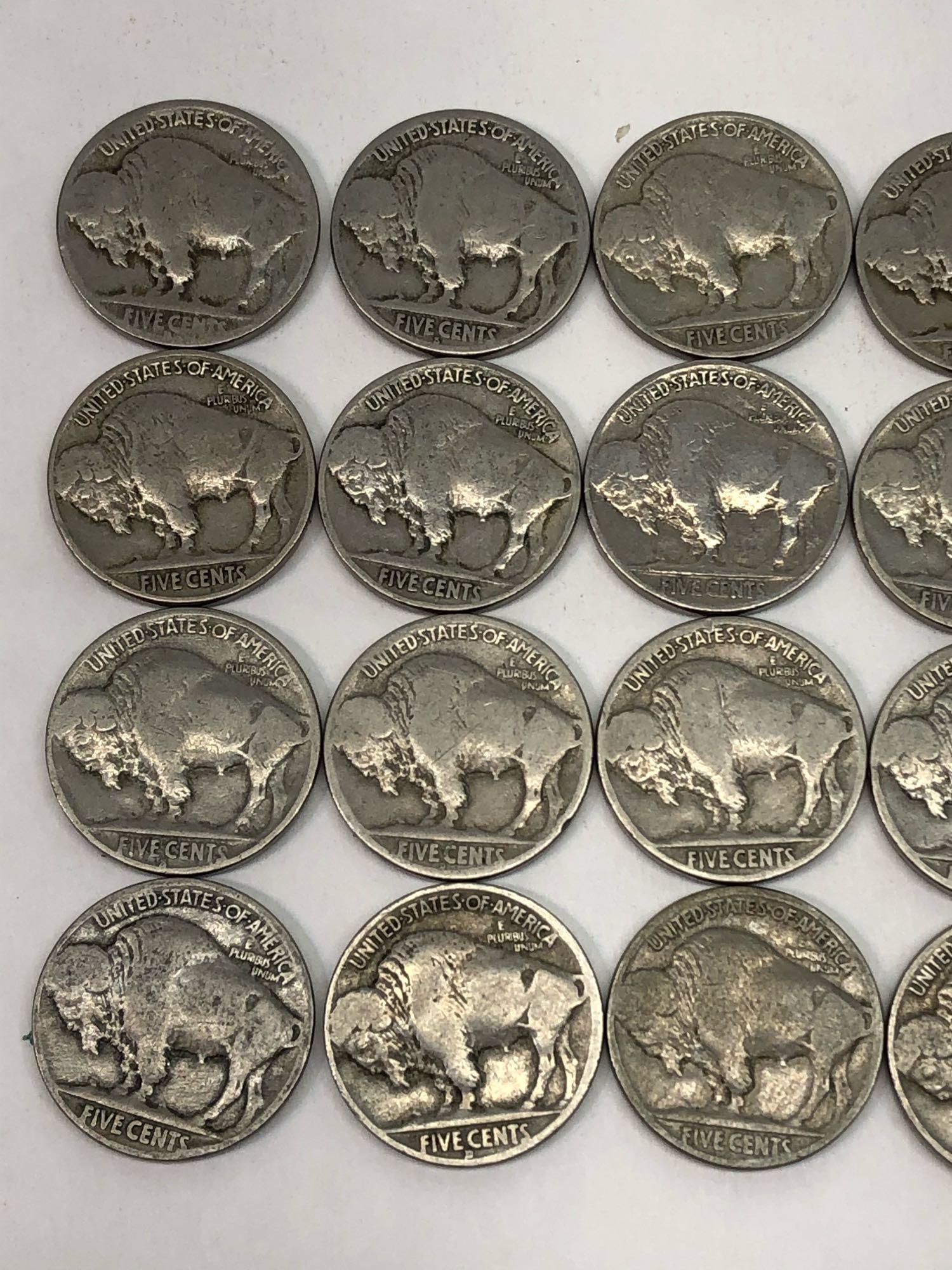 40 Buffalo Nickels