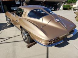 Restored 1963 Chevy Corvette Sting Ray Split Window Car Show Winner