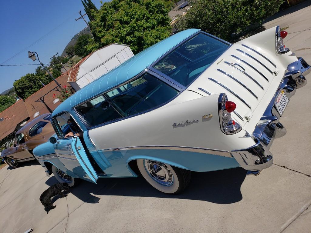 Restored 1956 Belair Nomad 2 Door Station Wagon Car Show Winner