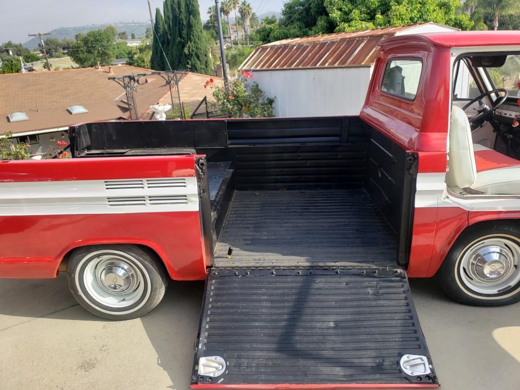 Restored 1961 Chevy Corvair Rampside Pickup Car Show Winner