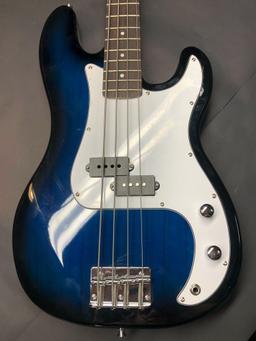 Electric Bass Guitar w/ Gig Bag