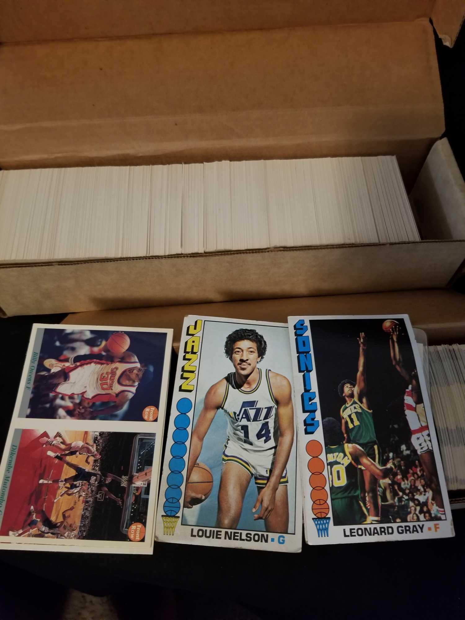 4000+ Basketball Cards 1970s-1990s