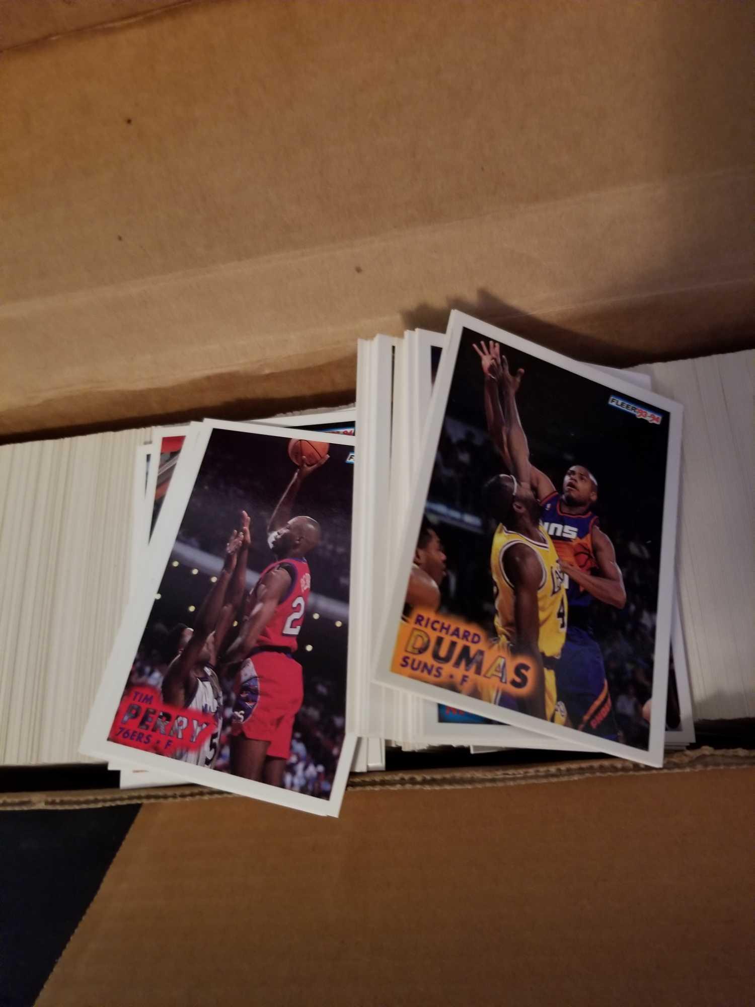 4000+ Basketball Cards 1970s-1990s