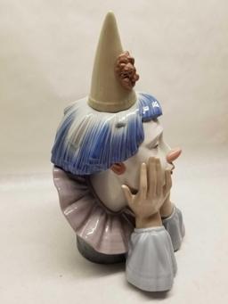 Lladro Clown and Angel Bell 2 Units