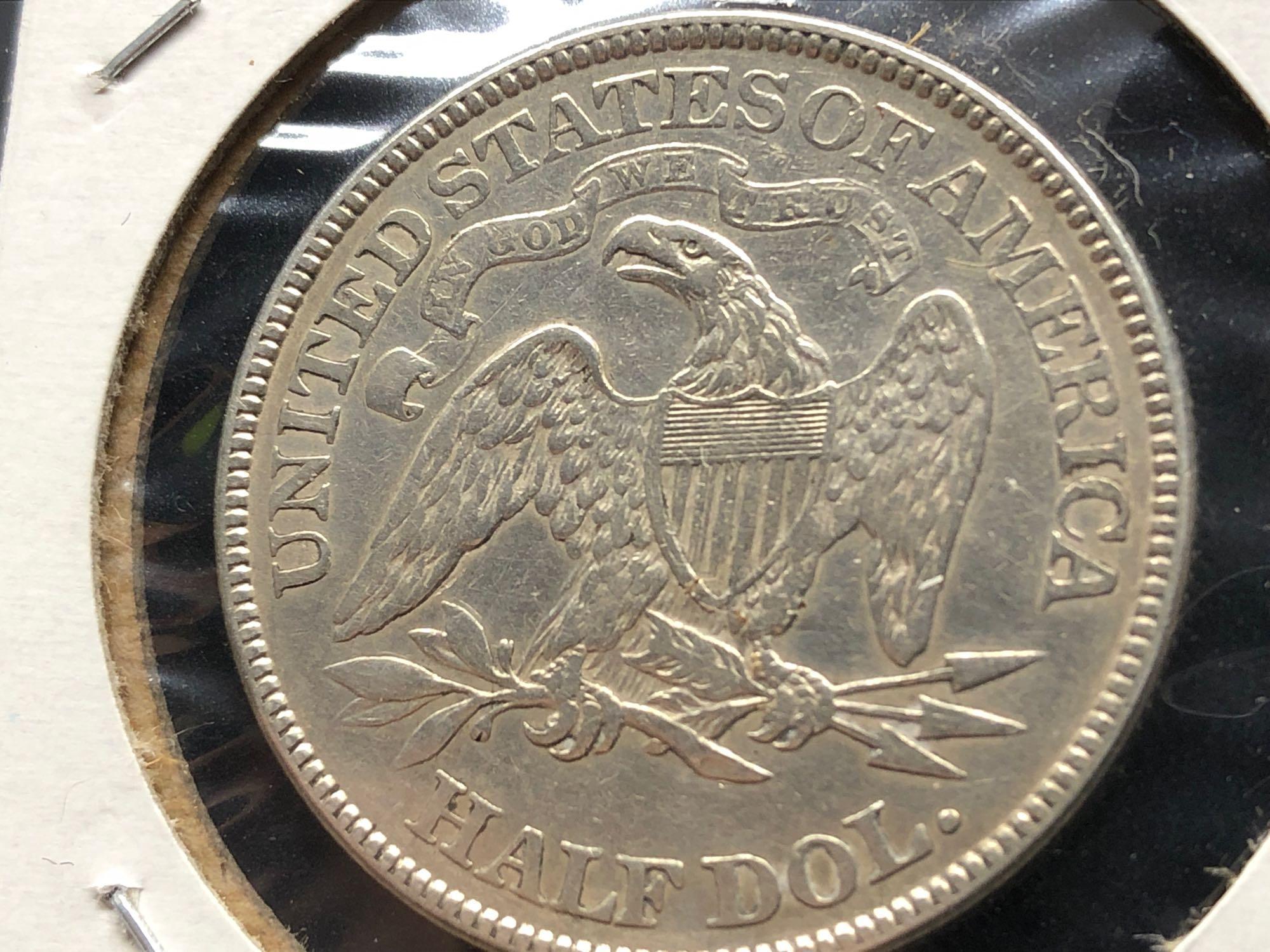 Seated Liberty Half Dollar 1871