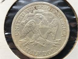 Seated Liberty Half Dollar 1877