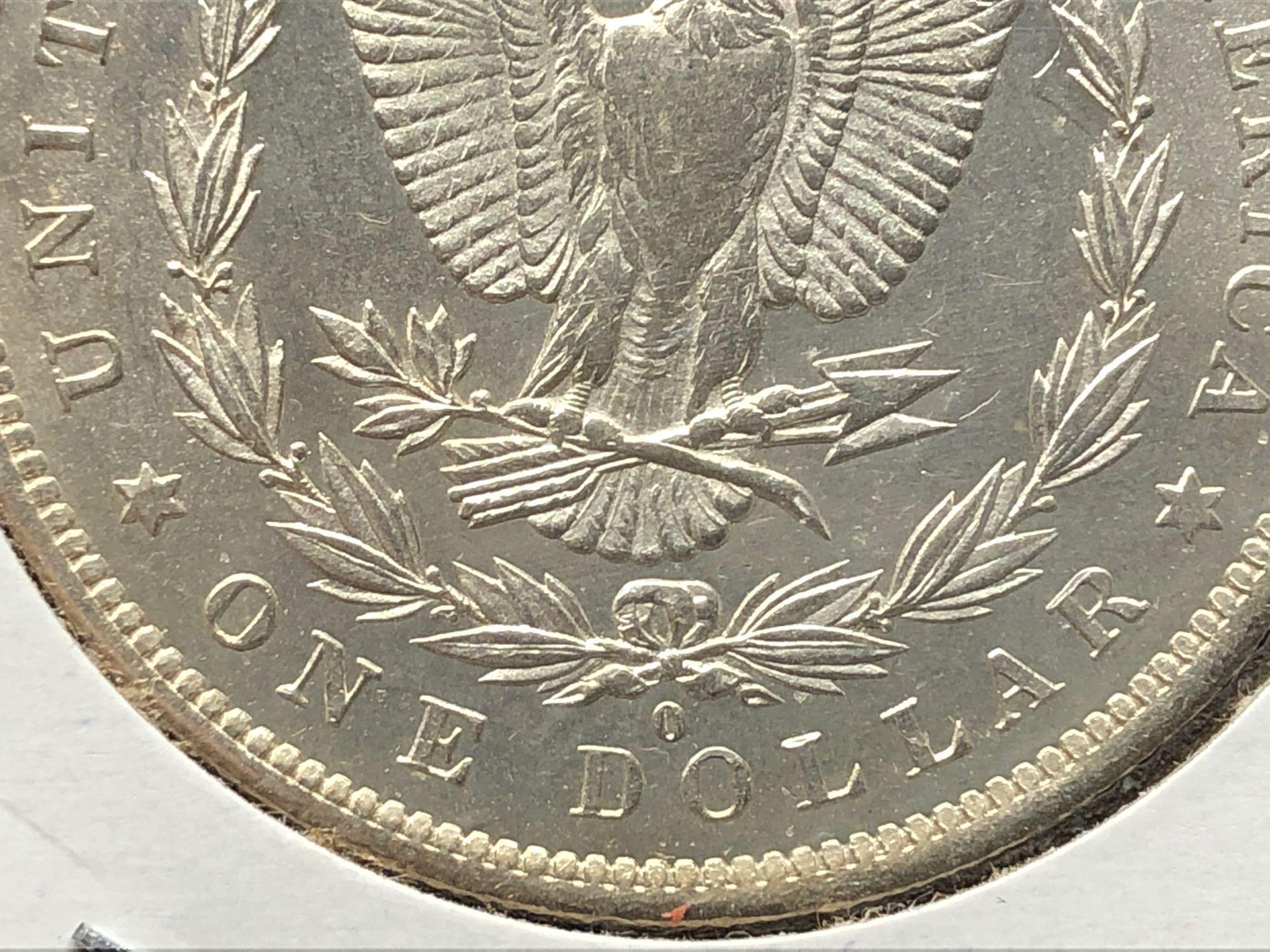 1884 O Morgan Silver Dollar