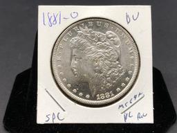 1881 S Morgan Silver Dollar