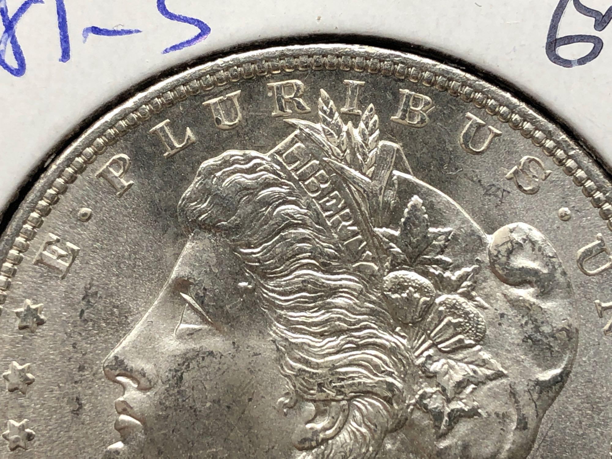 1881 S Morgan Silver Dollar