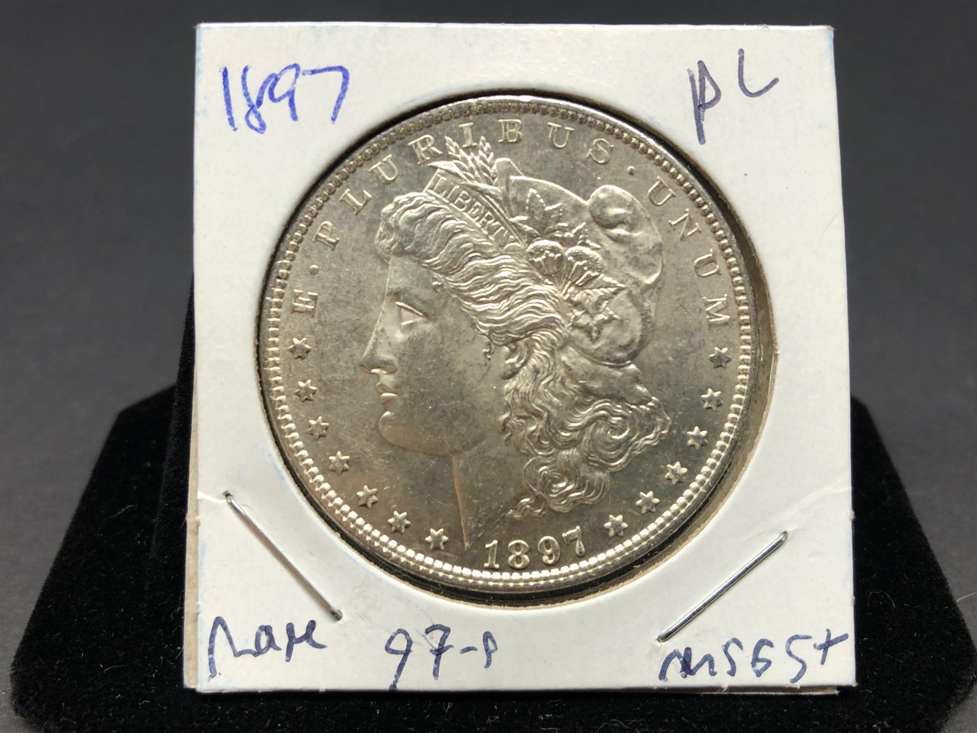 1897 Morgan Silver Dollar