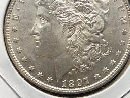 1897 Morgan Silver Dollar