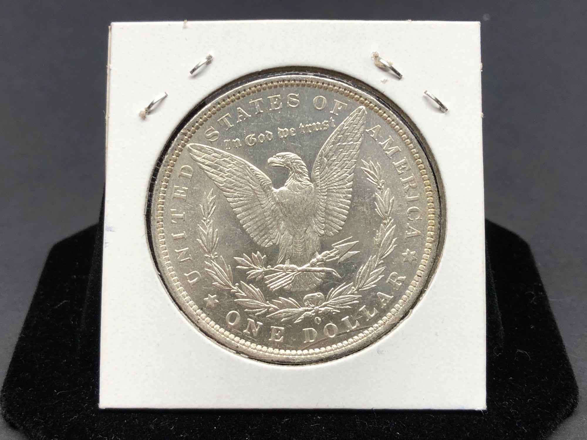 1882 O Morgan Silver Dollar