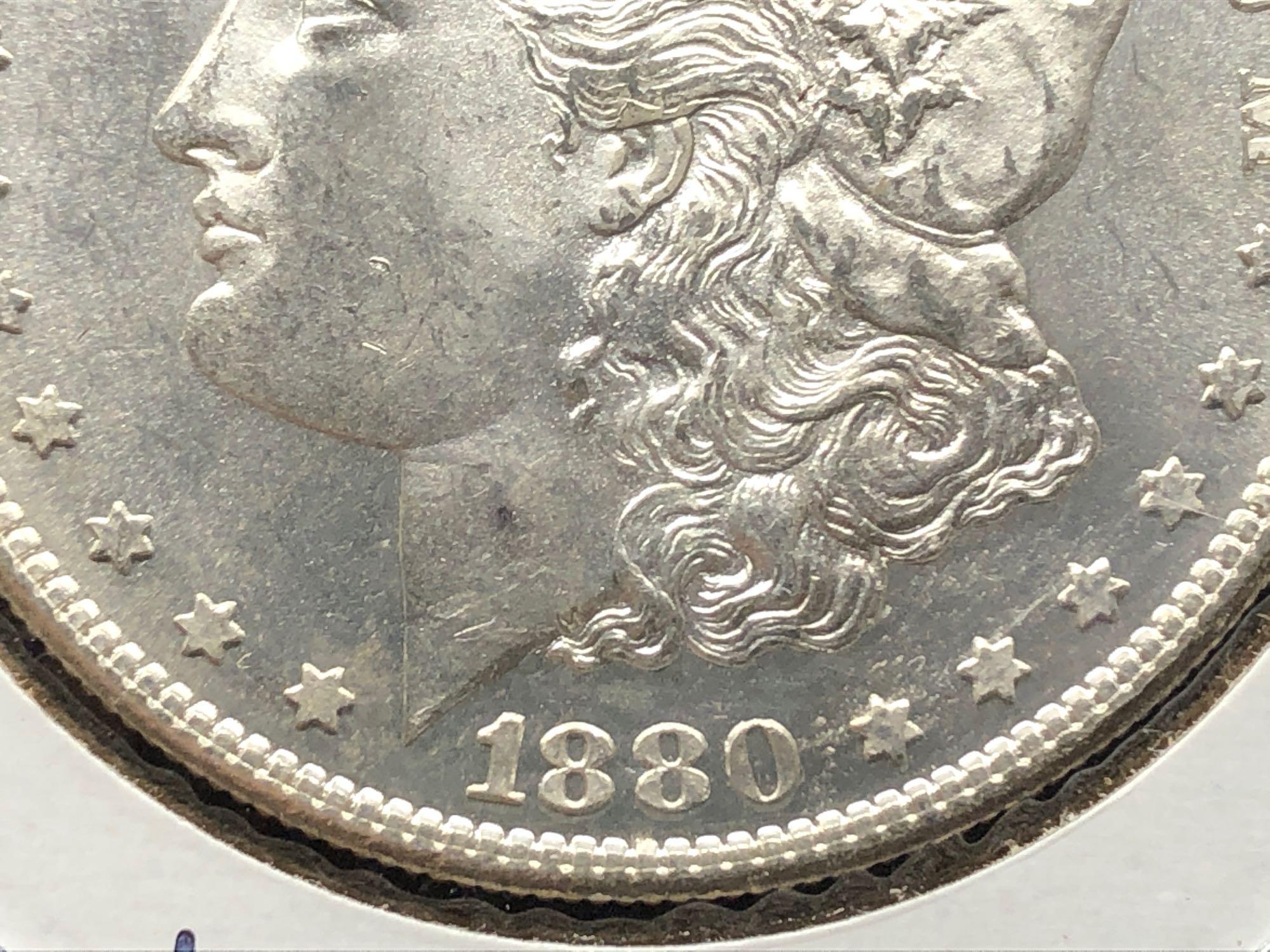 1880 S Morgan Silver Dollar