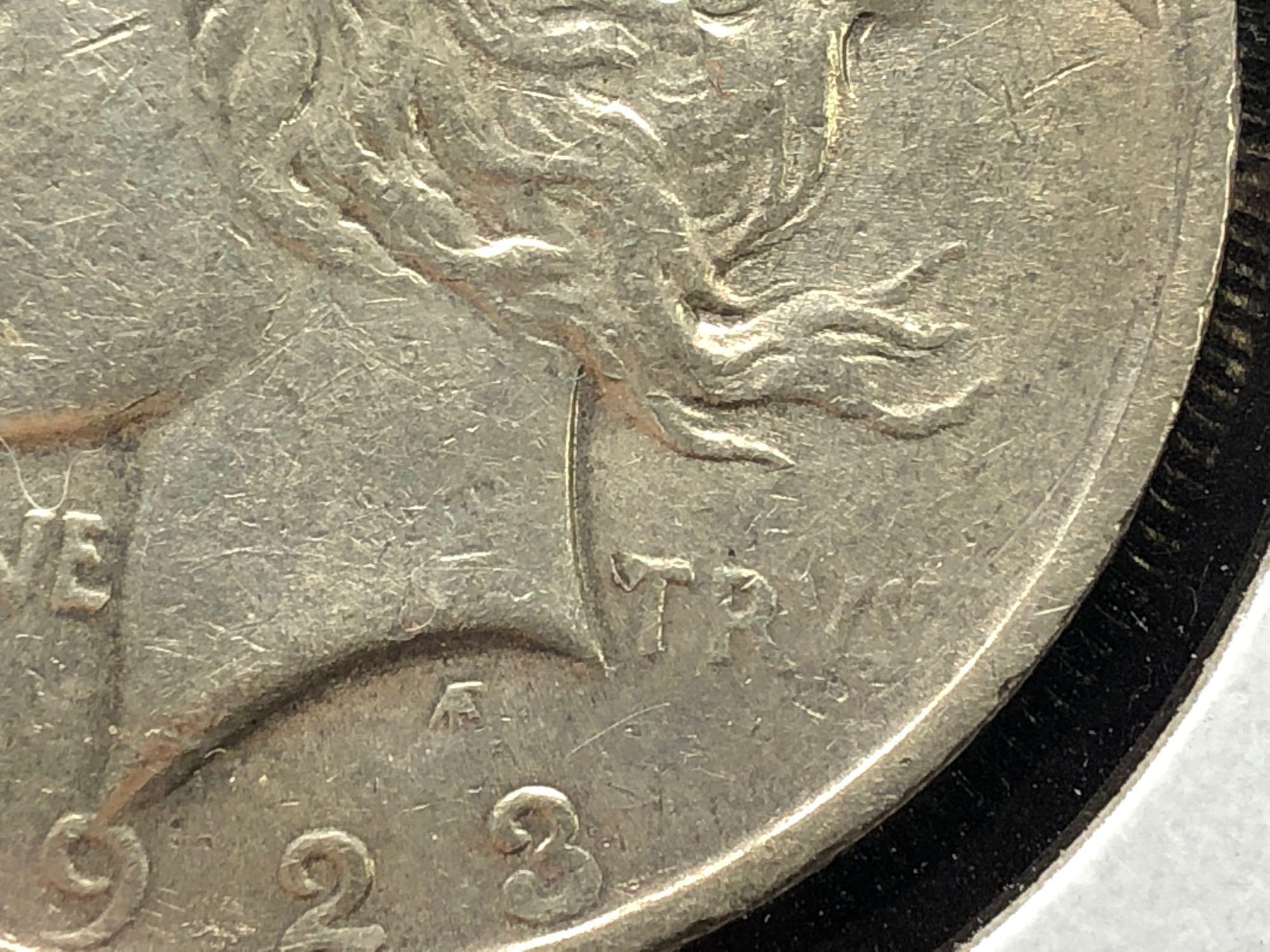 1923 Peace Dollar