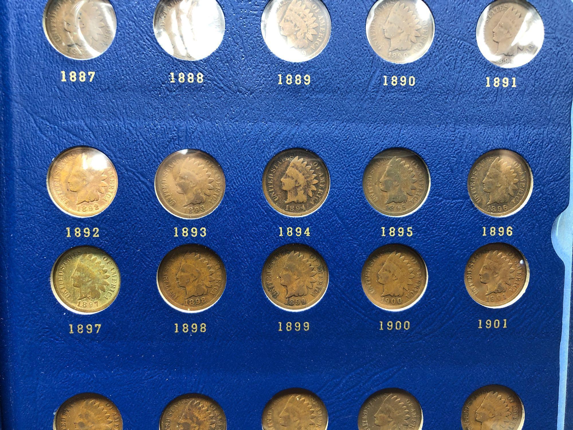 Complete Indian Head Cent Collection