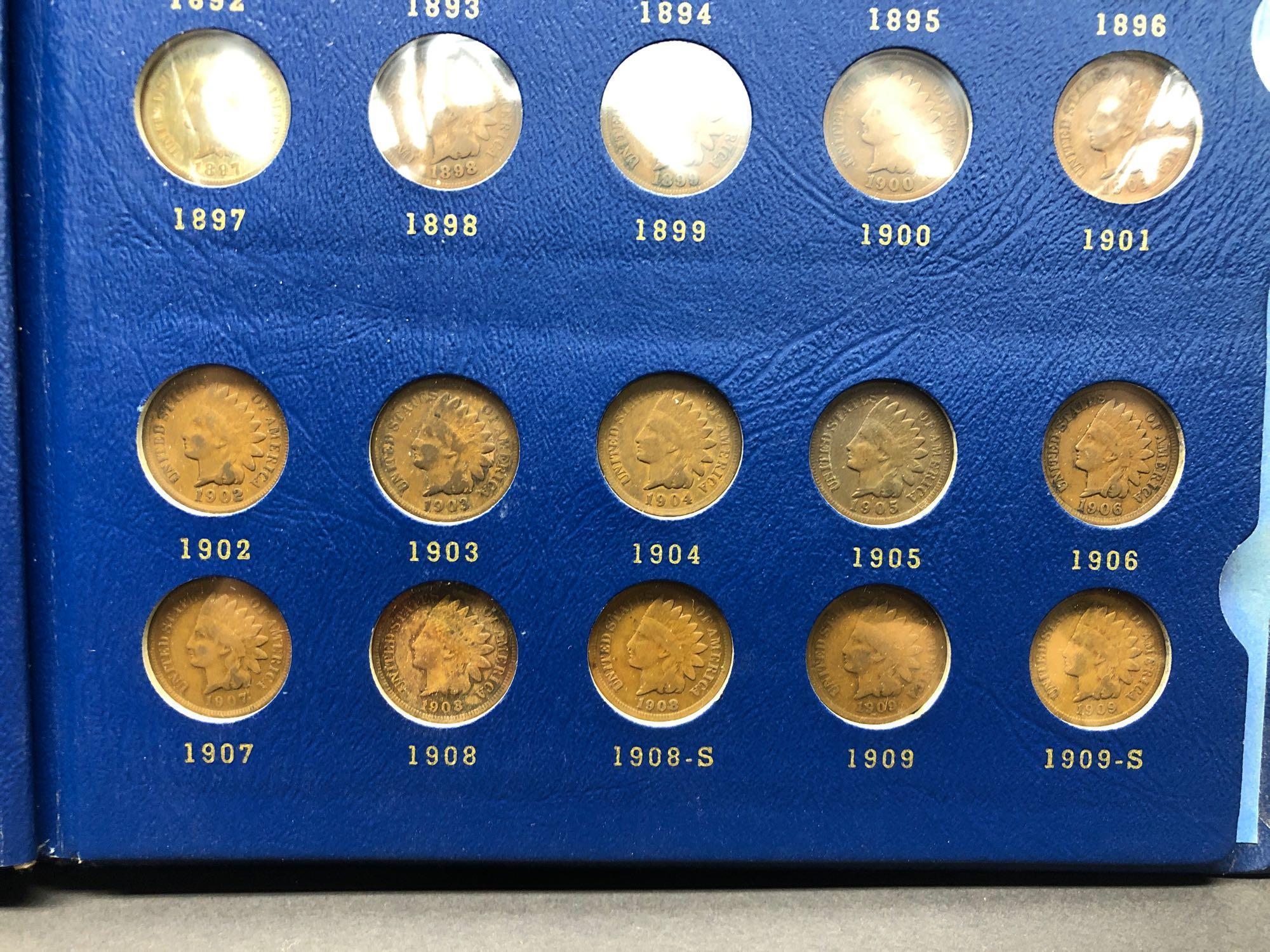 Complete Indian Head Cent Collection