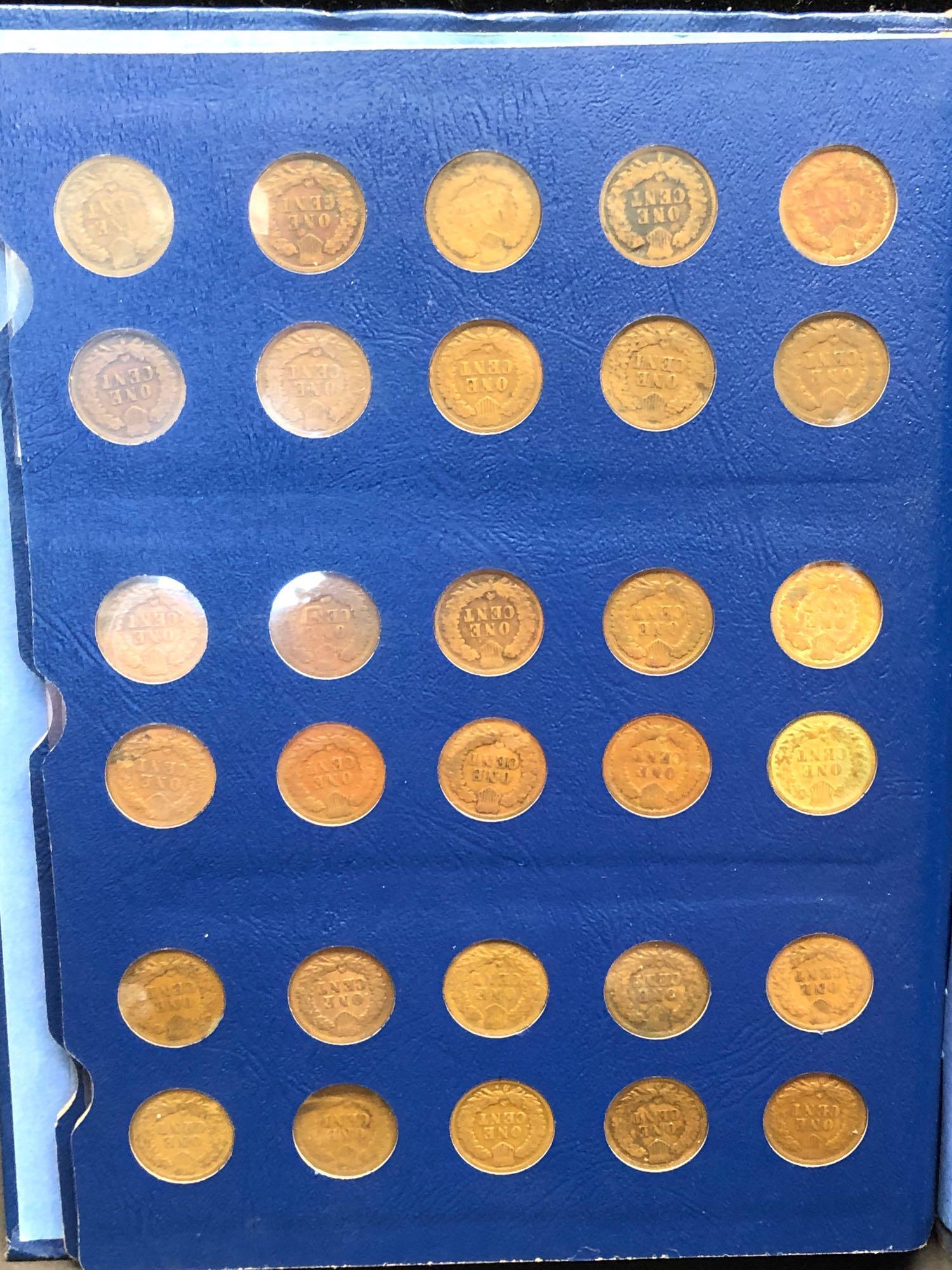 Complete Indian Head Cent Collection