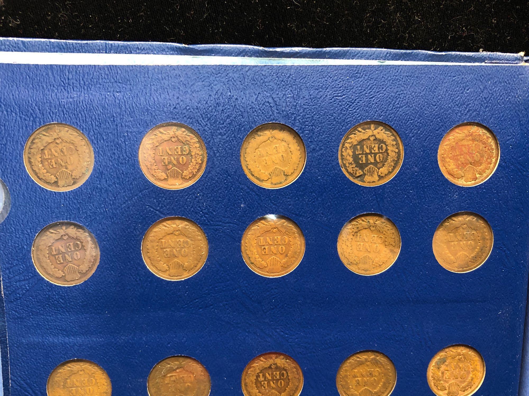 Complete Indian Head Cent Collection