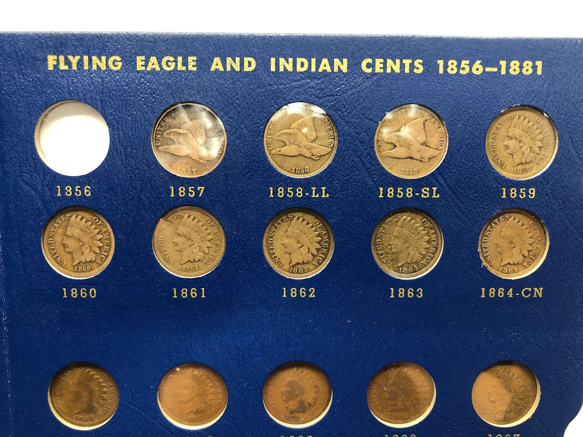 Complete Indian Head Cent Collection