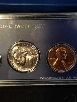 1966 US Special Mint Set With Box 5 Coins