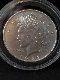 1922 Peace Silver Dollar 2 Units