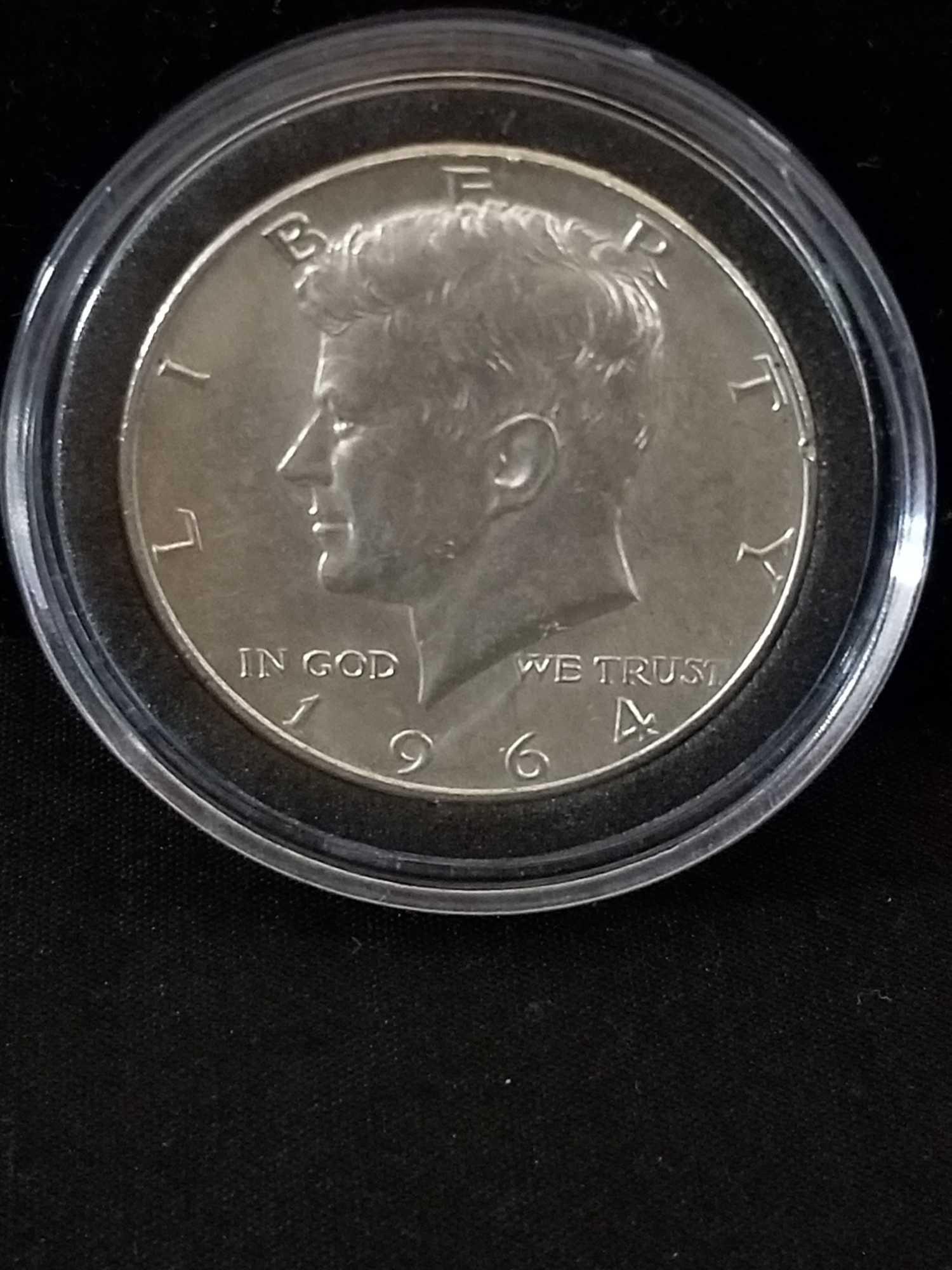 1964D 1964 Kennedy Half Dollar 4 Units