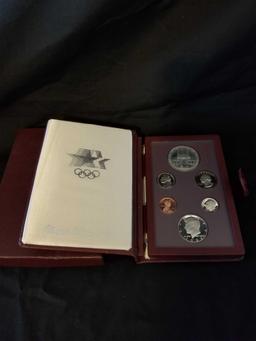 1984 US Mint Olympic Prestige Set